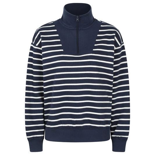 Navy - Front - Mountain Warehouse Womens-Ladies Naiper Drop Shoulder Sweatshirt