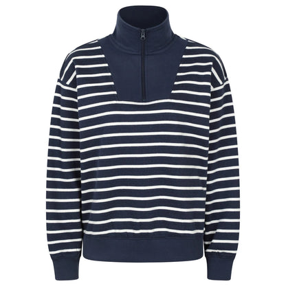 Navy - Front - Mountain Warehouse Womens-Ladies Naiper Drop Shoulder Sweatshirt