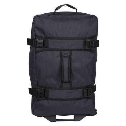 Black - Front - Mountain Warehouse Wander 50L Wheeled Duffel Bag