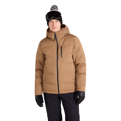 Brown - Side - Animal Mens Polar Ski Jacket