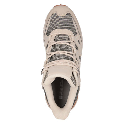 Beige - Pack Shot - Mountain Warehouse Womens-Ladies Trail Blazer Waterproof Walking Boots