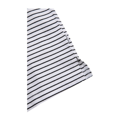 Off White - Lifestyle - Animal Womens-Ladies Idol Contrast Striped Relaxed Fit T-Shirt