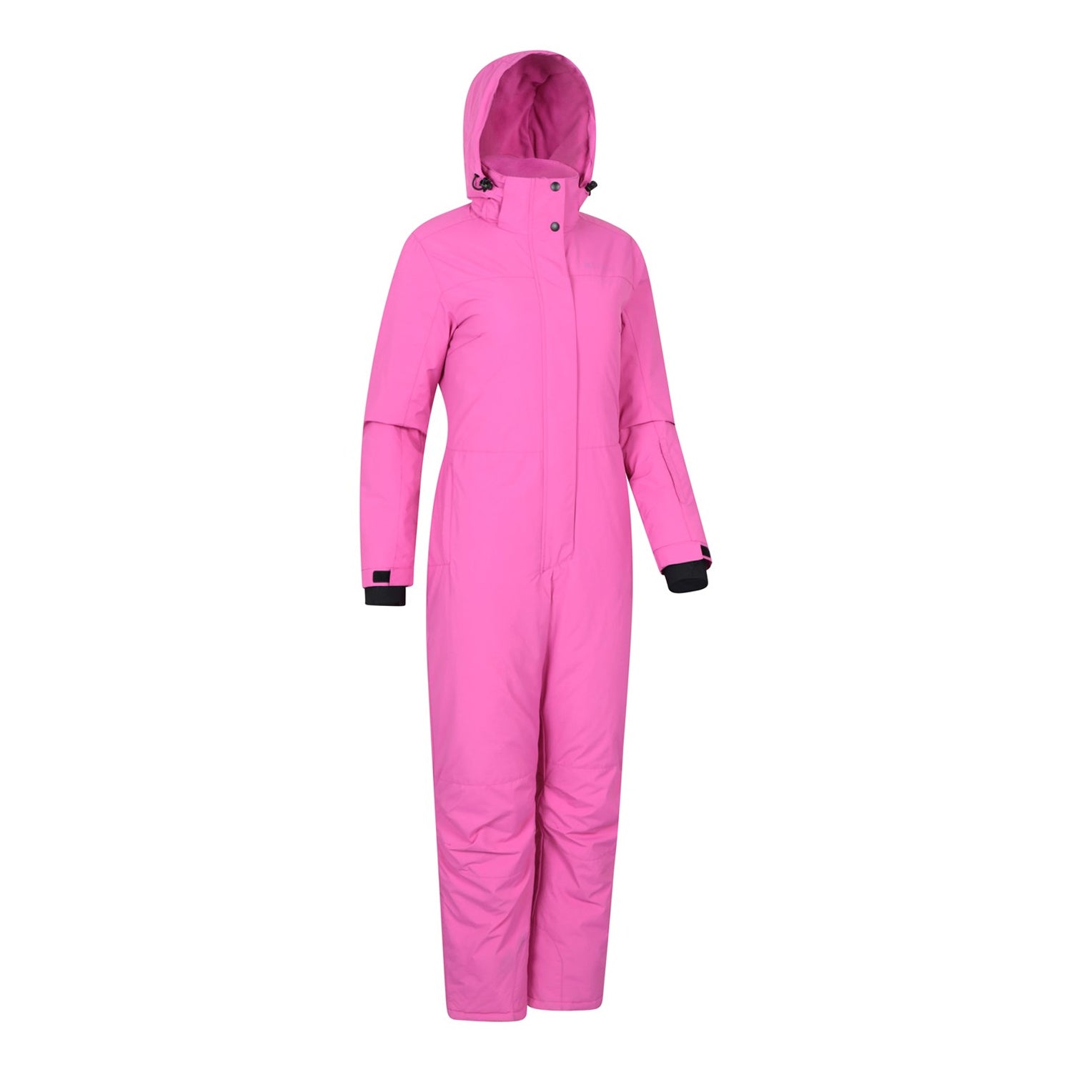 Bright Pink - Side - Mountain Warehouse Womens-Ladies Cloud Ski Suit
