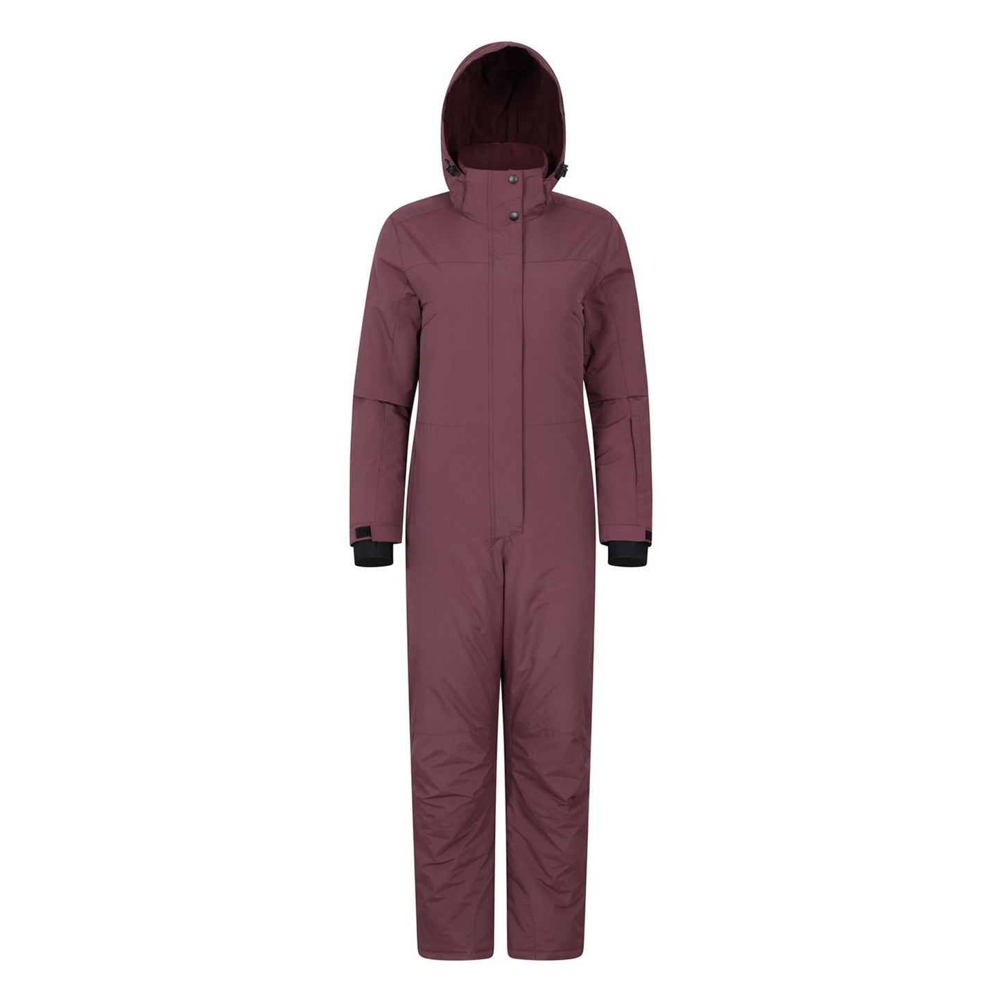 Dark Purple - Front - Mountain Warehouse Womens-Ladies Cloud Ski Suit
