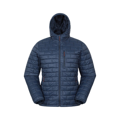 Navy - Front - Mountain Warehouse Mens Frost Shield Lightweight Padded Jacket