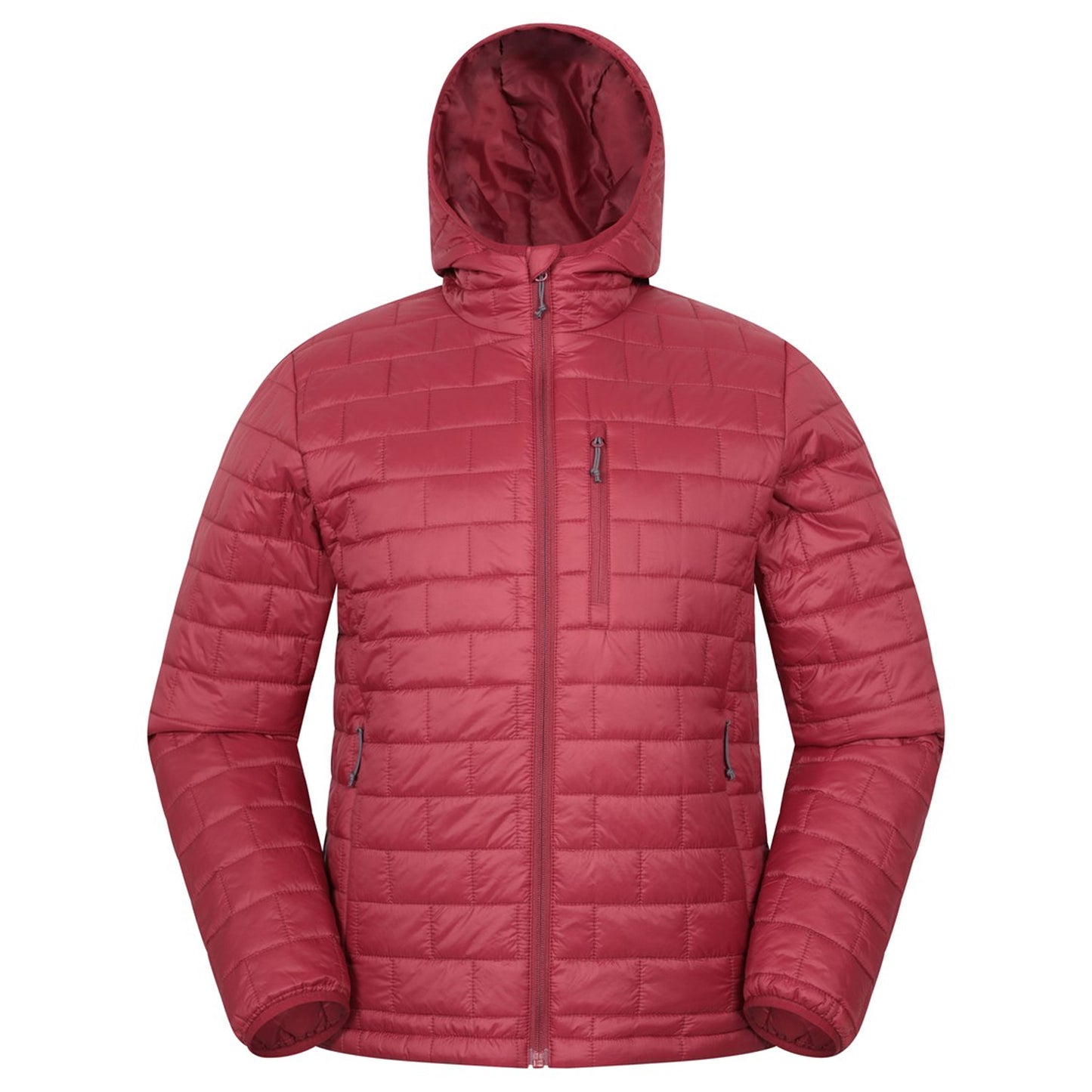 Red - Front - Mountain Warehouse Mens Frost Shield Lightweight Padded Jacket