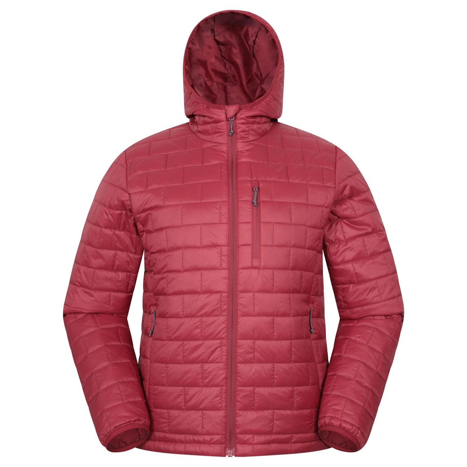 Red - Front - Mountain Warehouse Mens Frost Shield Lightweight Padded Jacket