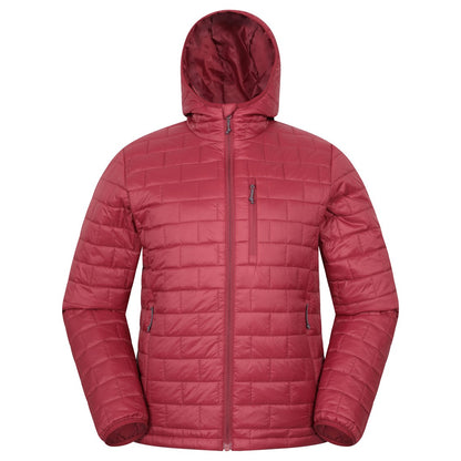 Red - Front - Mountain Warehouse Mens Frost Shield Lightweight Padded Jacket