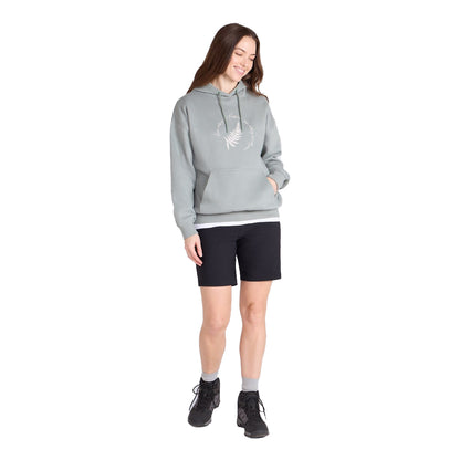 Khaki Green - Lifestyle - Mountain Warehouse Womens-Ladies Fern Slogan Relaxed Fit Hoodie
