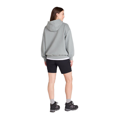 Khaki Green - Pack Shot - Mountain Warehouse Womens-Ladies Fern Slogan Relaxed Fit Hoodie