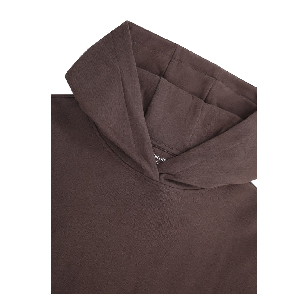 Brown - Side - Animal Womens-Ladies Idol Drop Shoulder Hoodie