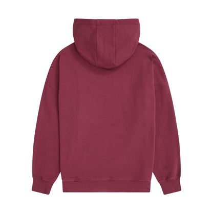 Burgundy - Back - Animal Womens-Ladies Idol Drop Shoulder Hoodie