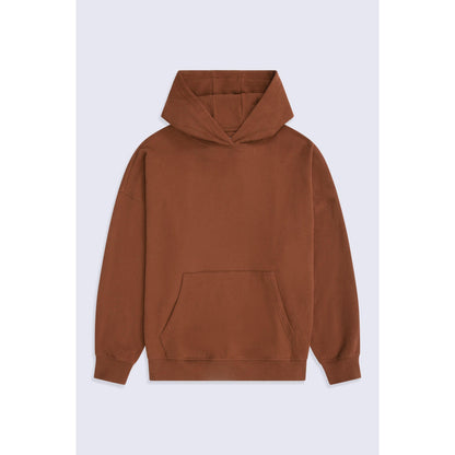 Rust - Front - Animal Womens-Ladies Idol Drop Shoulder Hoodie