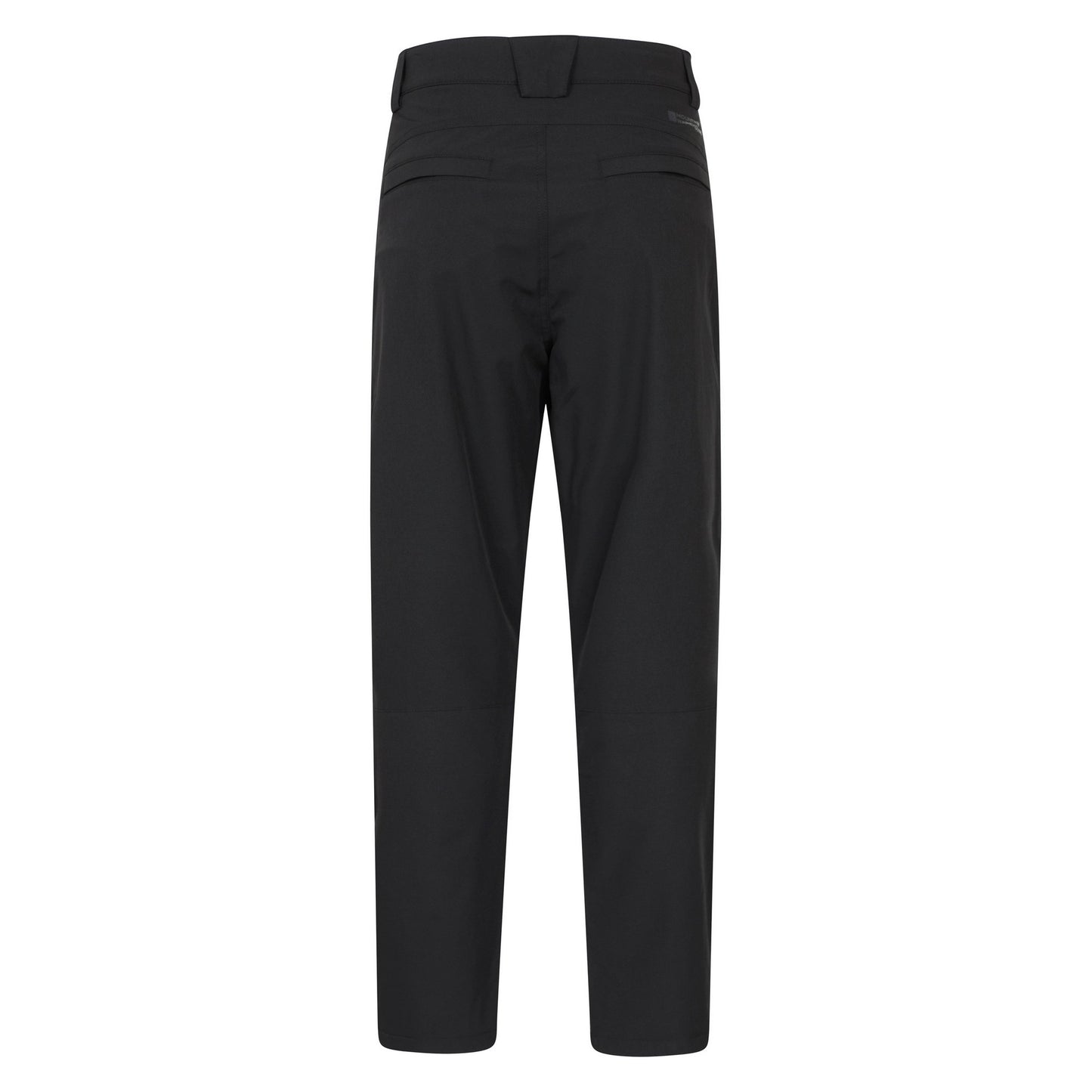 Black - Back - Mountain Warehouse Mens Thermal Fleece Winter Trousers