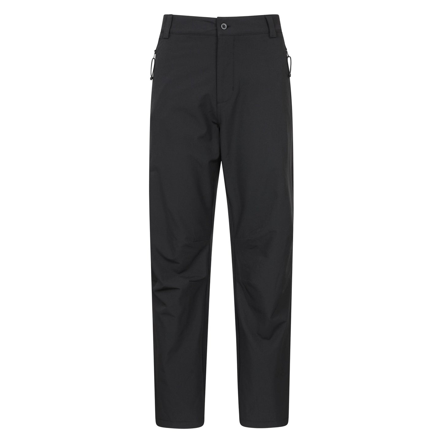Black - Front - Mountain Warehouse Mens Thermal Fleece Winter Trousers