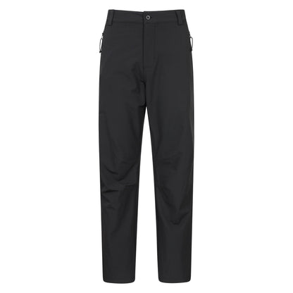Black - Front - Mountain Warehouse Mens Thermal Fleece Winter Trousers