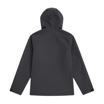 Black - Back - Animal Childrens-Kids Pace Waterproof Packaway Jacket