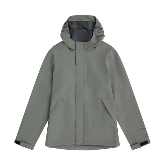 Green - Front - Animal Childrens-Kids Pace Waterproof Packaway Jacket