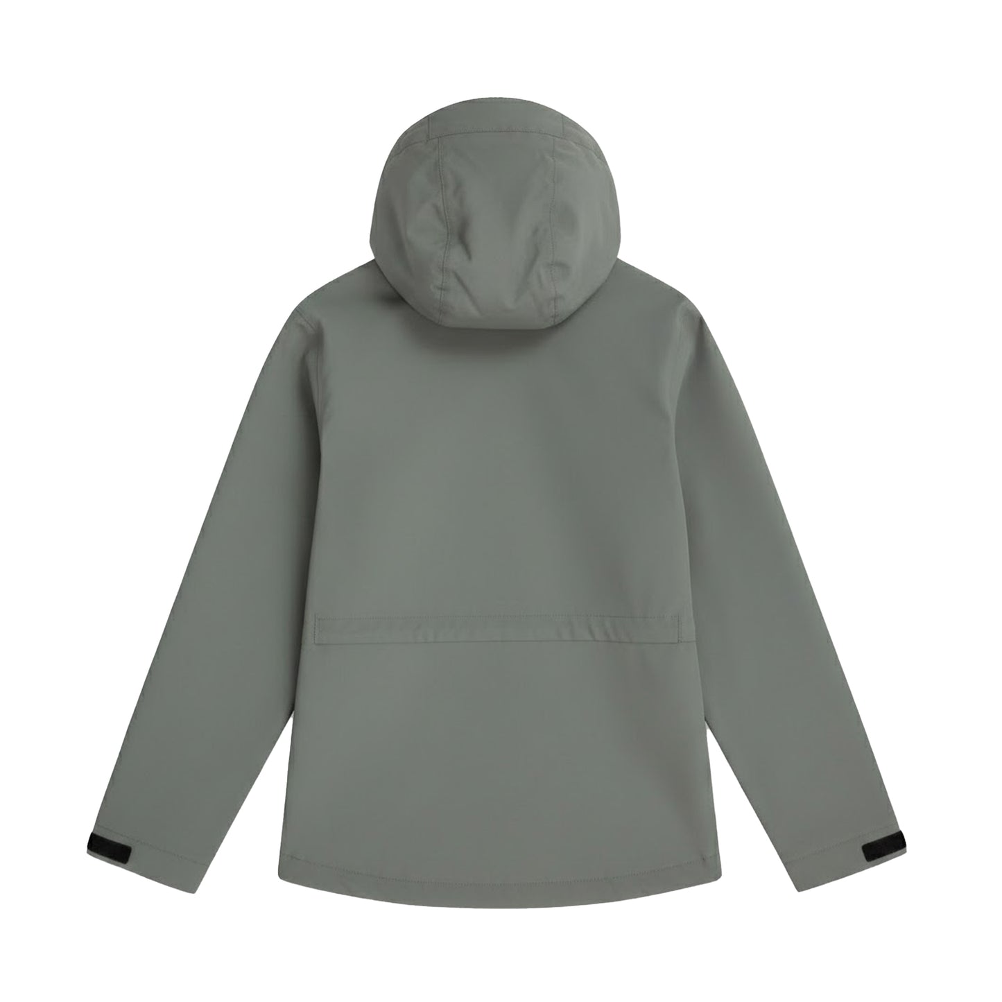 Green - Back - Animal Childrens-Kids Pace Waterproof Packaway Jacket