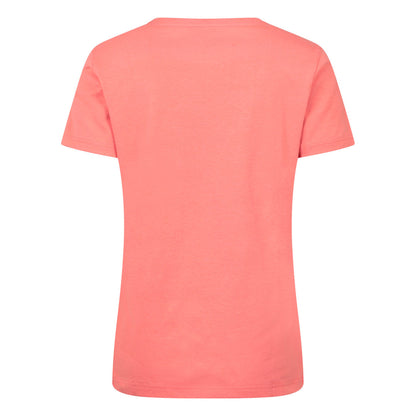 Pink - Back - Mountain Warehouse Womens-Ladies Hiking Trail T-Shirt