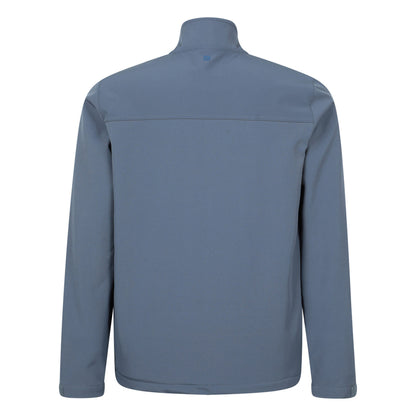 Blue - Back - Mountain Warehouse Mens Grasmere Water Resistant Soft Shell Jacket