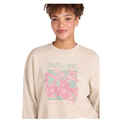 Cream - Side - Animal Womens-Ladies Dakota Graphic Sweatshirt