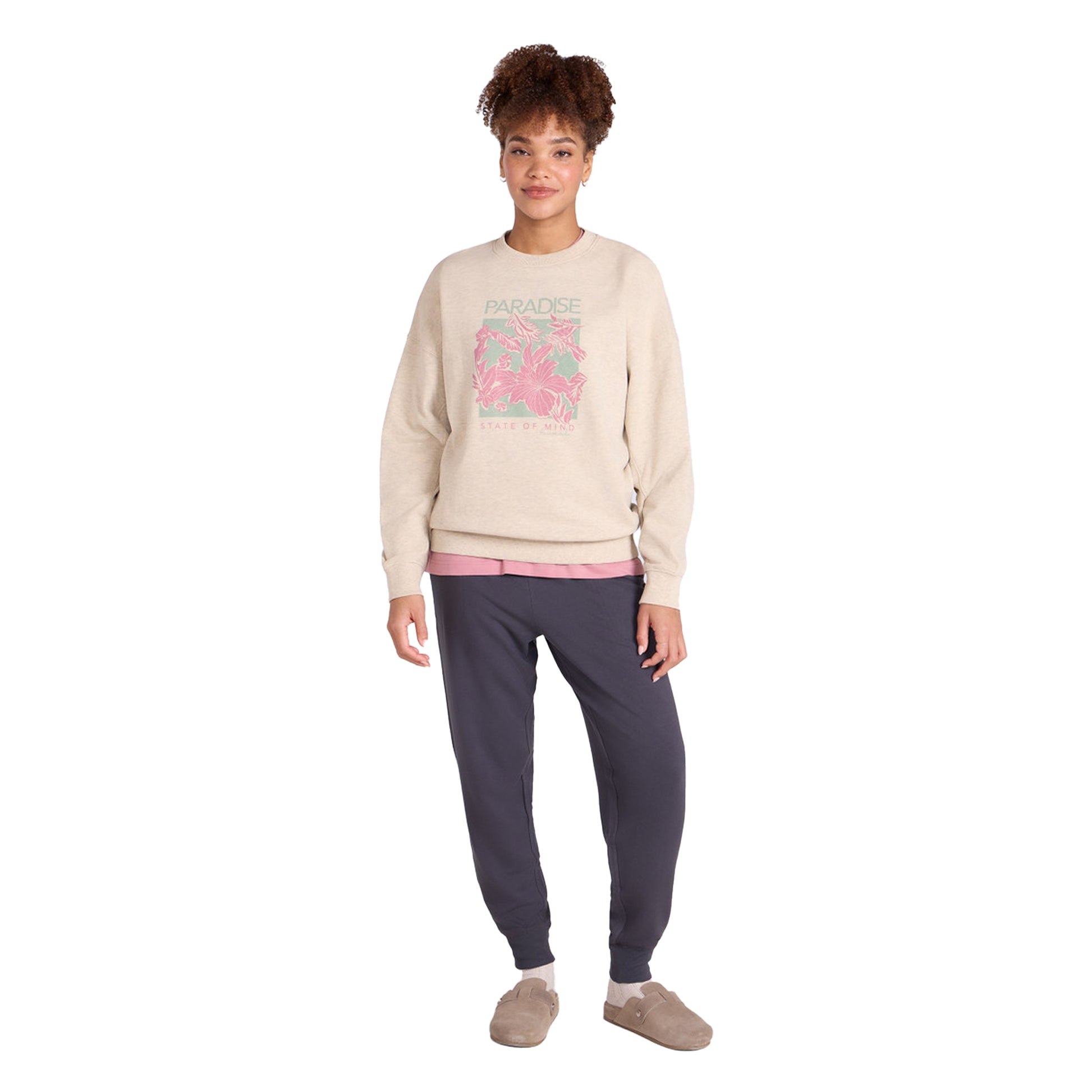Cream - Lifestyle - Animal Womens-Ladies Dakota Graphic Sweatshirt