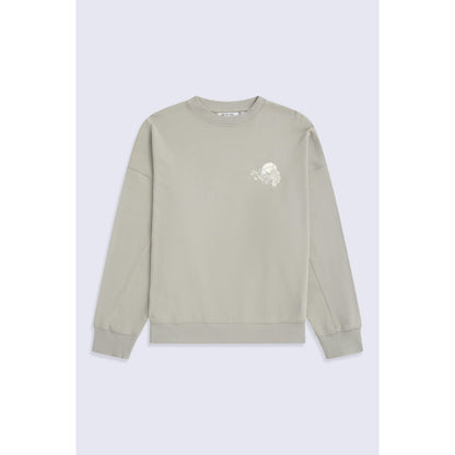 Light Khaki - Front - Animal Womens-Ladies Dakota Graphic Sweatshirt