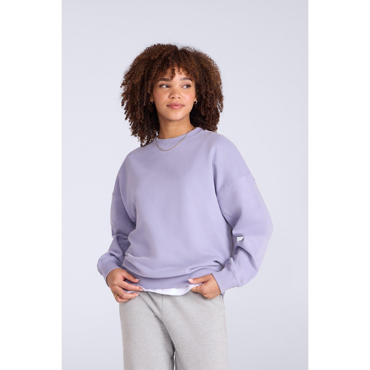 Light Blue - Front - Animal Womens-Ladies Dakota Graphic Sweatshirt
