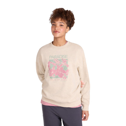 Cream - Front - Animal Womens-Ladies Dakota Graphic Sweatshirt