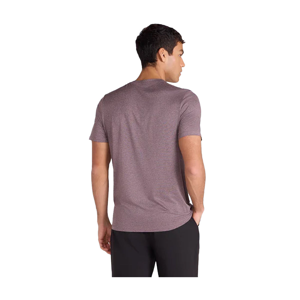 Purple - Back - Animal Mens Active Short-Sleeved T-Shirt