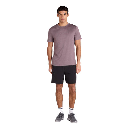 Purple - Side - Animal Mens Active Short-Sleeved T-Shirt