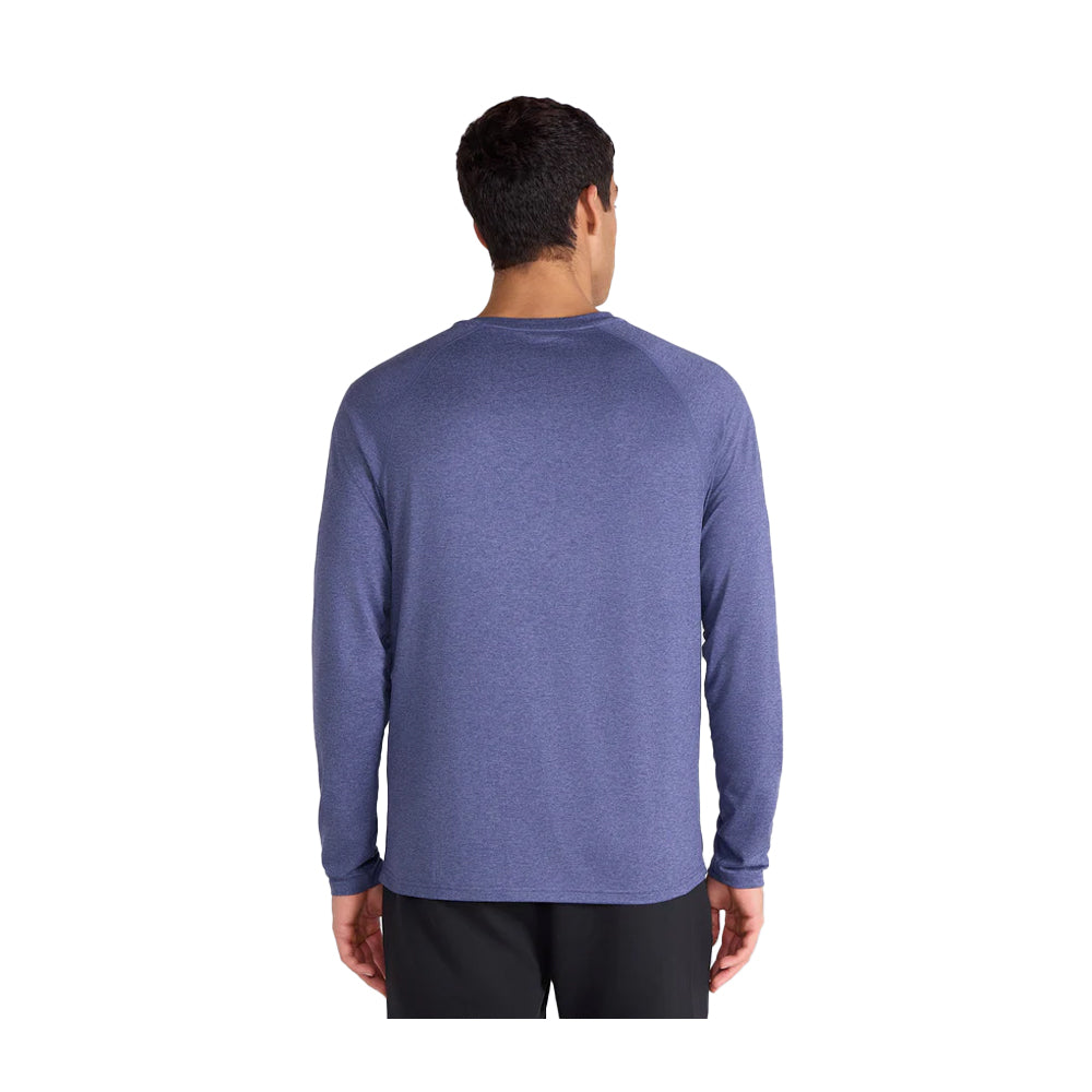 Blue - Back - Animal Mens Active Long-Sleeved T-Shirt