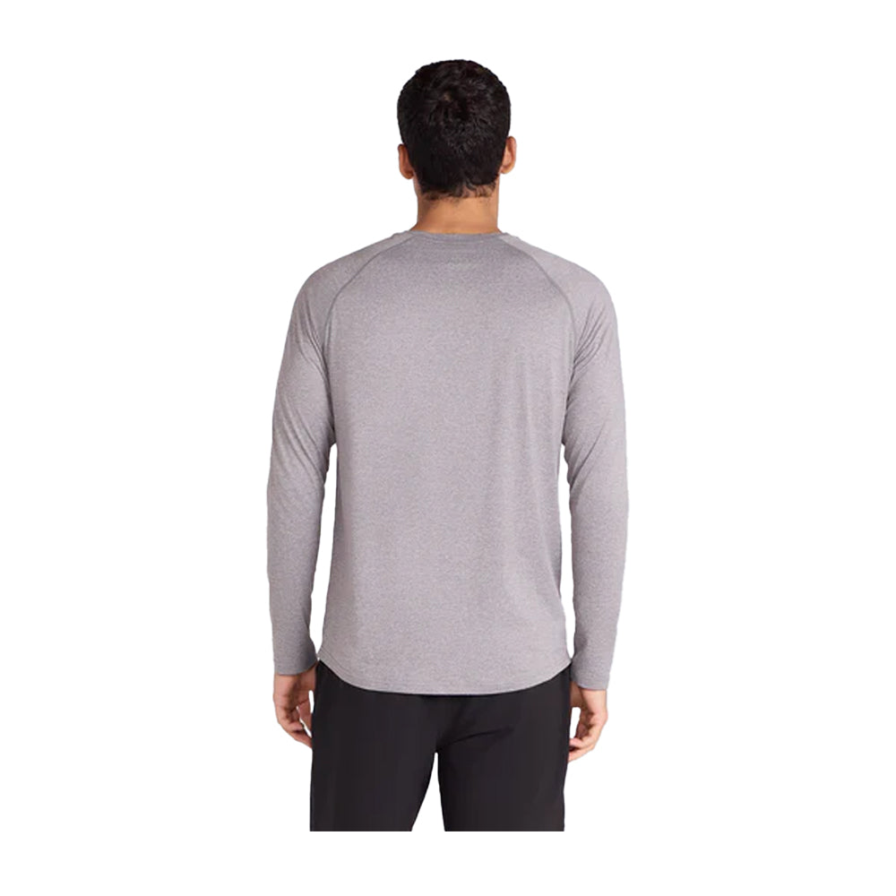 Charcoal - Back - Animal Mens Active Long-Sleeved T-Shirt