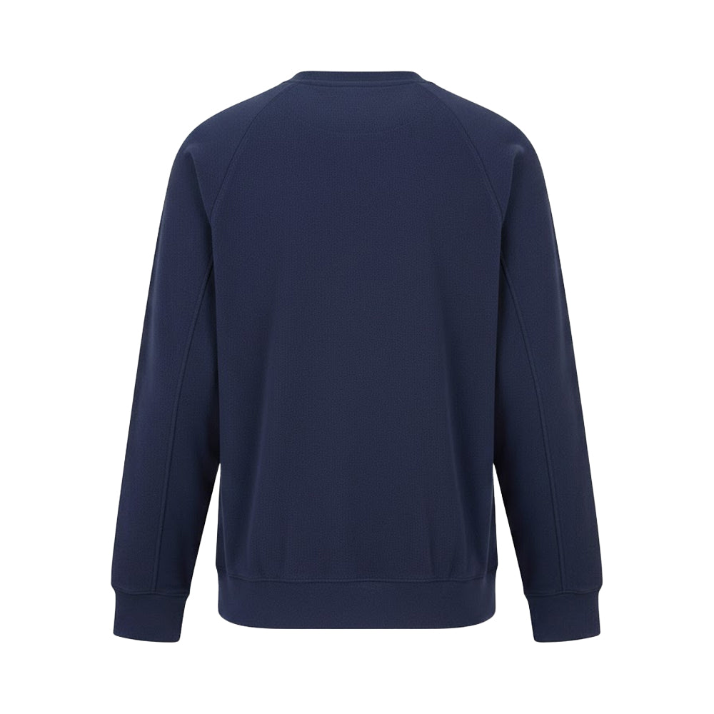 Navy - Back - Mountain Warehouse Mens Tarn Crew Neck Fleece