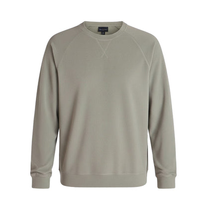 Khaki Green - Front - Mountain Warehouse Mens Tarn Crew Neck Fleece