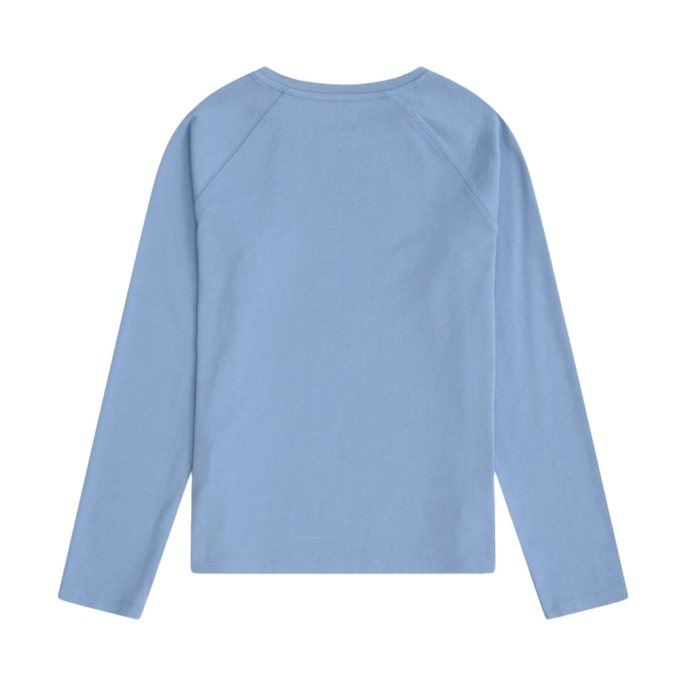 Navy - Back - Animal Girls Ashleigh Long-Sleeved T-Shirt