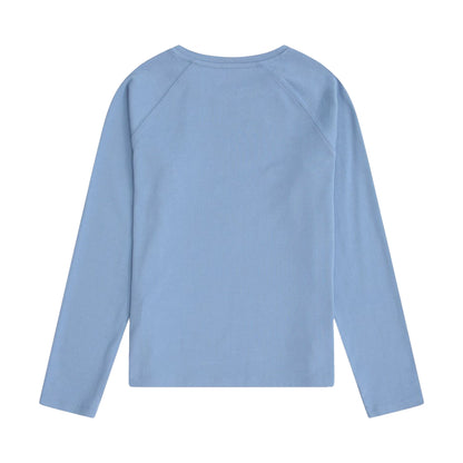 Navy - Back - Animal Girls Ashleigh Long-Sleeved T-Shirt