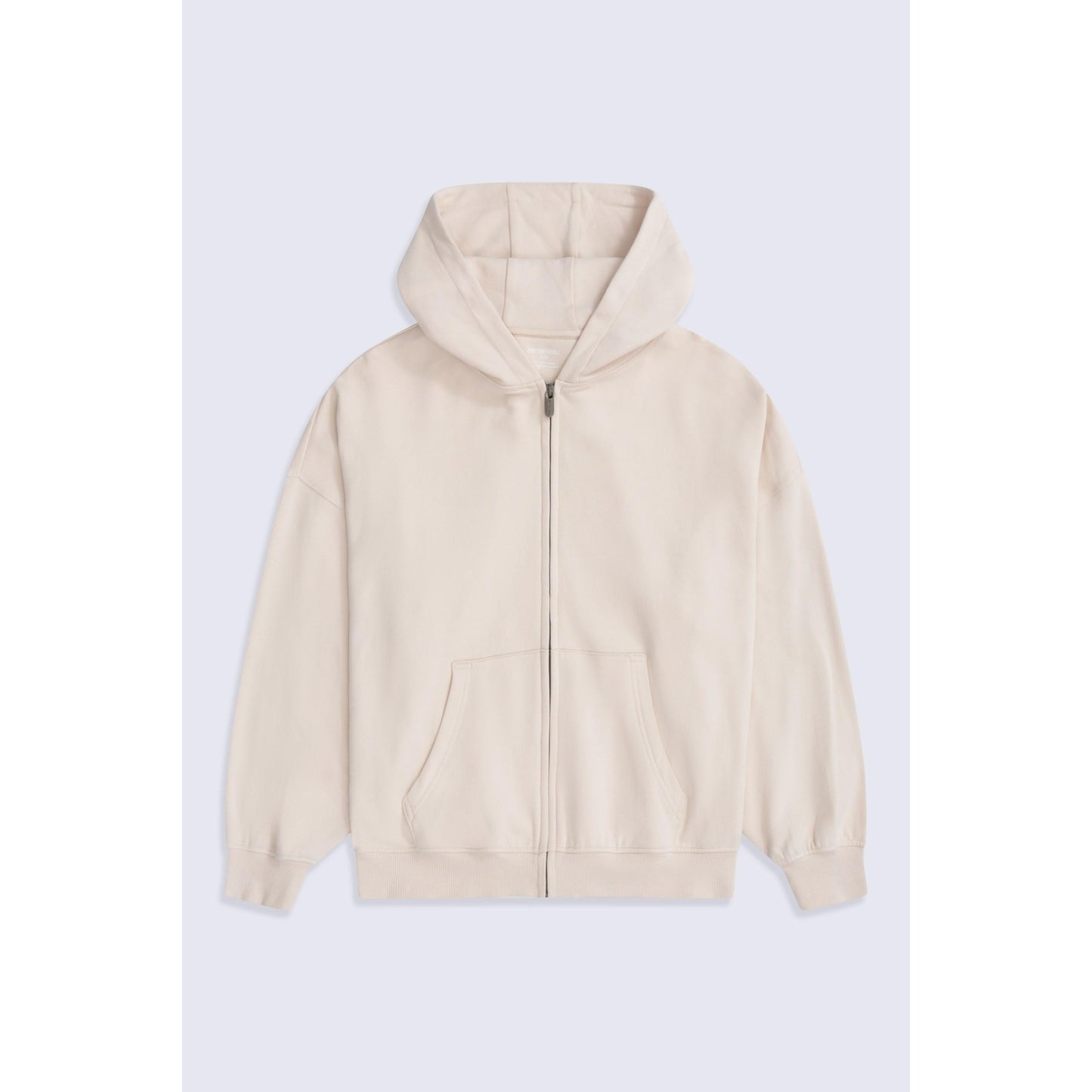 Cream - Front - Animal Womens-Ladies Idol Full Zip Hoodie