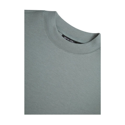 Pale Green - Side - Animal Womens-Ladies Active Crop Sweatshirt