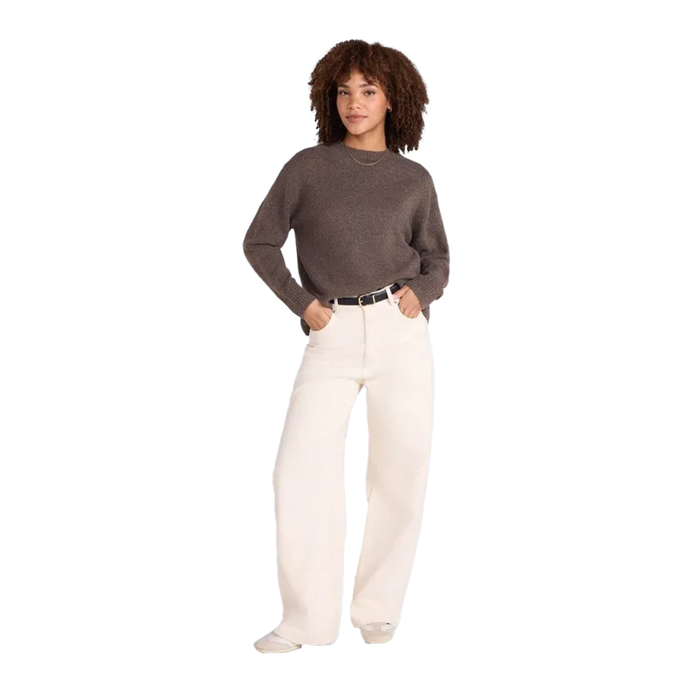 Brown - Lifestyle - Animal Womens-Ladies Fluffy Jumper