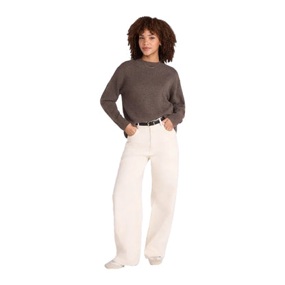 Brown - Lifestyle - Animal Womens-Ladies Fluffy Jumper
