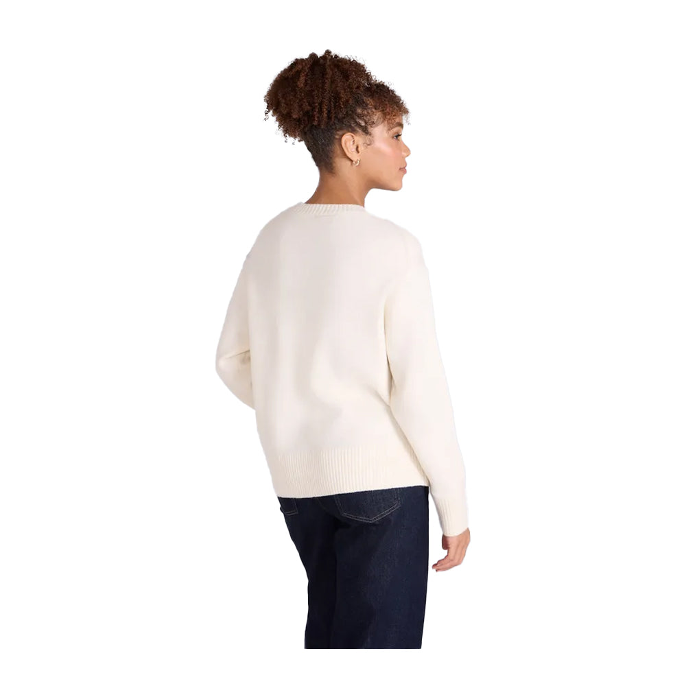 Light Beige - Back - Animal Womens-Ladies Fluffy Jumper