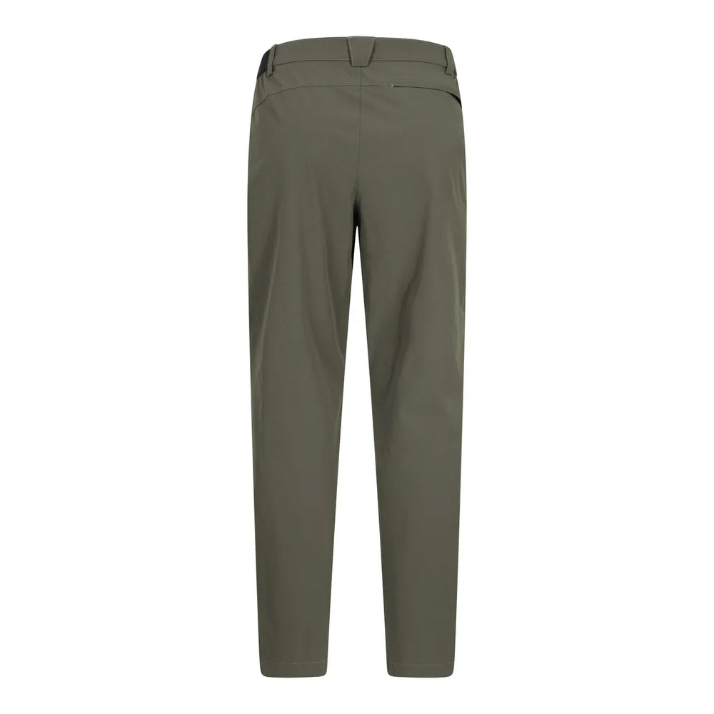 Khaki Green - Back - Mountain Warehouse Mens Wander Packaway Trousers