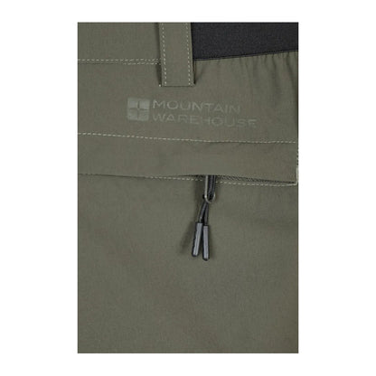 Khaki Green - Lifestyle - Mountain Warehouse Mens Wander Packaway Trousers