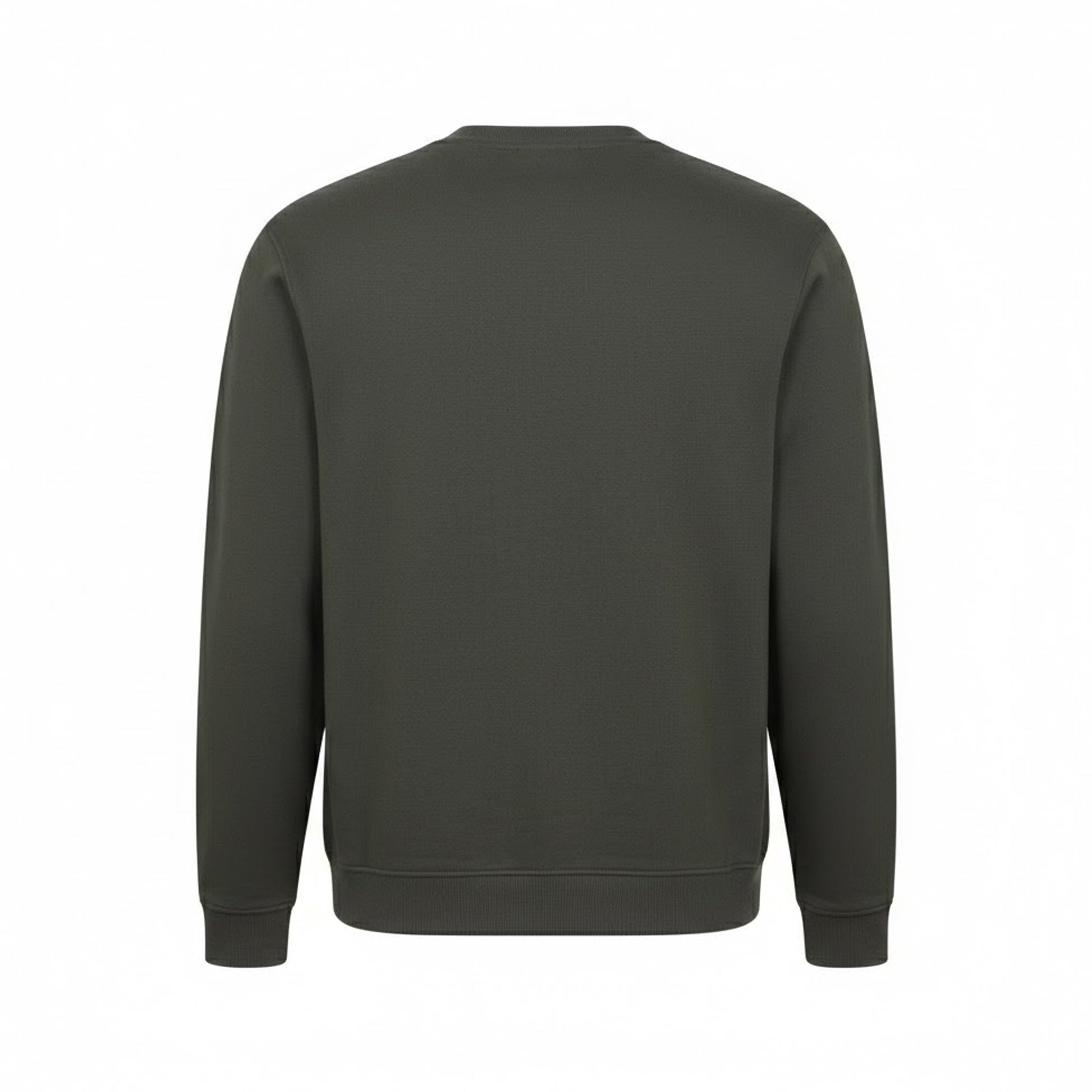 Khaki Green - Back - Mountain Warehouse Mens Scene Sweatshirt