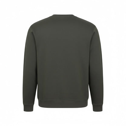Khaki Green - Back - Mountain Warehouse Mens Scene Sweatshirt