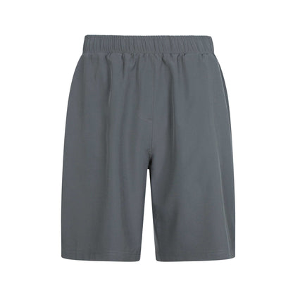 Charcoal - Back - Mountain Warehouse Mens Nine Hurdle Running Shorts