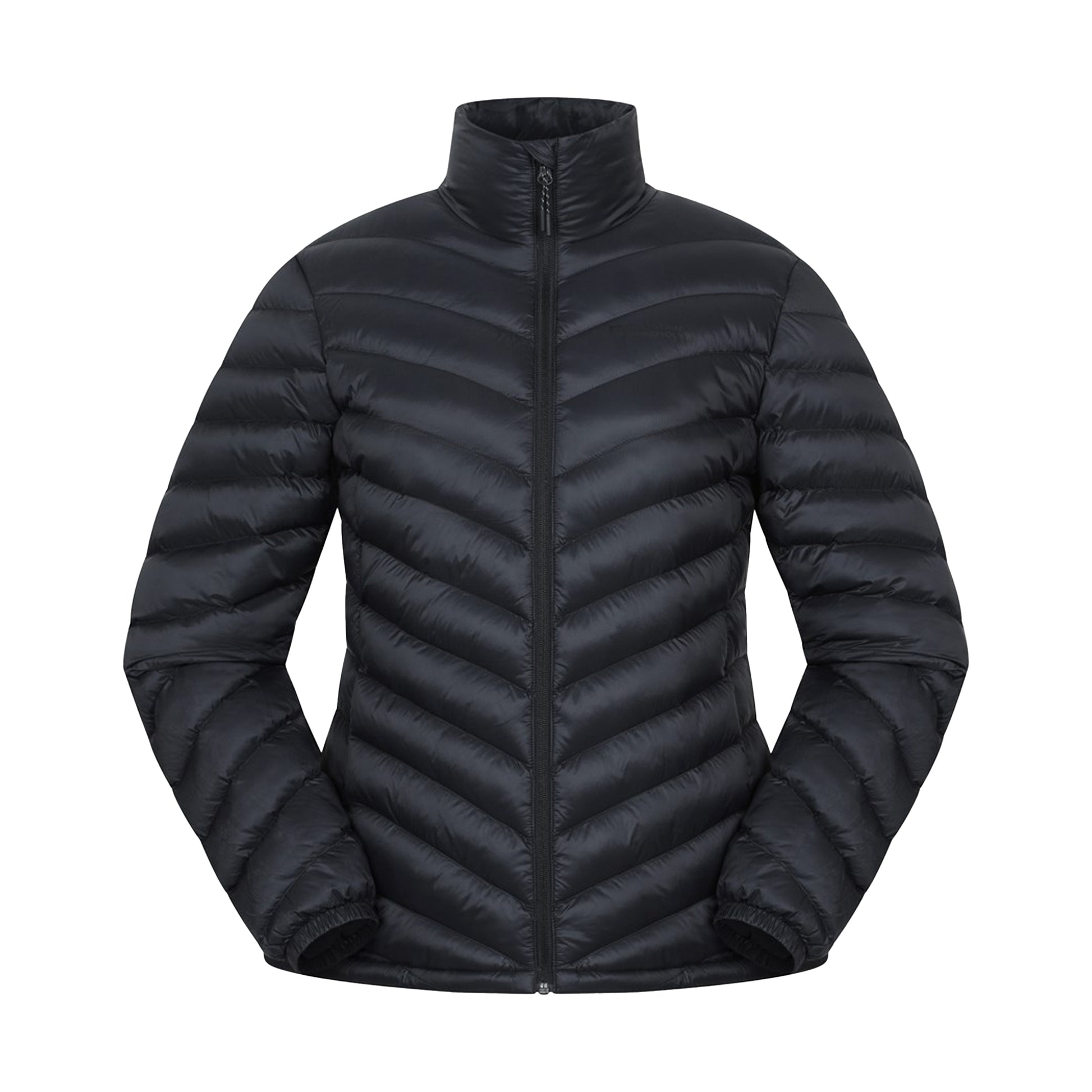Black - Front - Mountain Warehouse Womens-Ladies Vista Padded Jacket