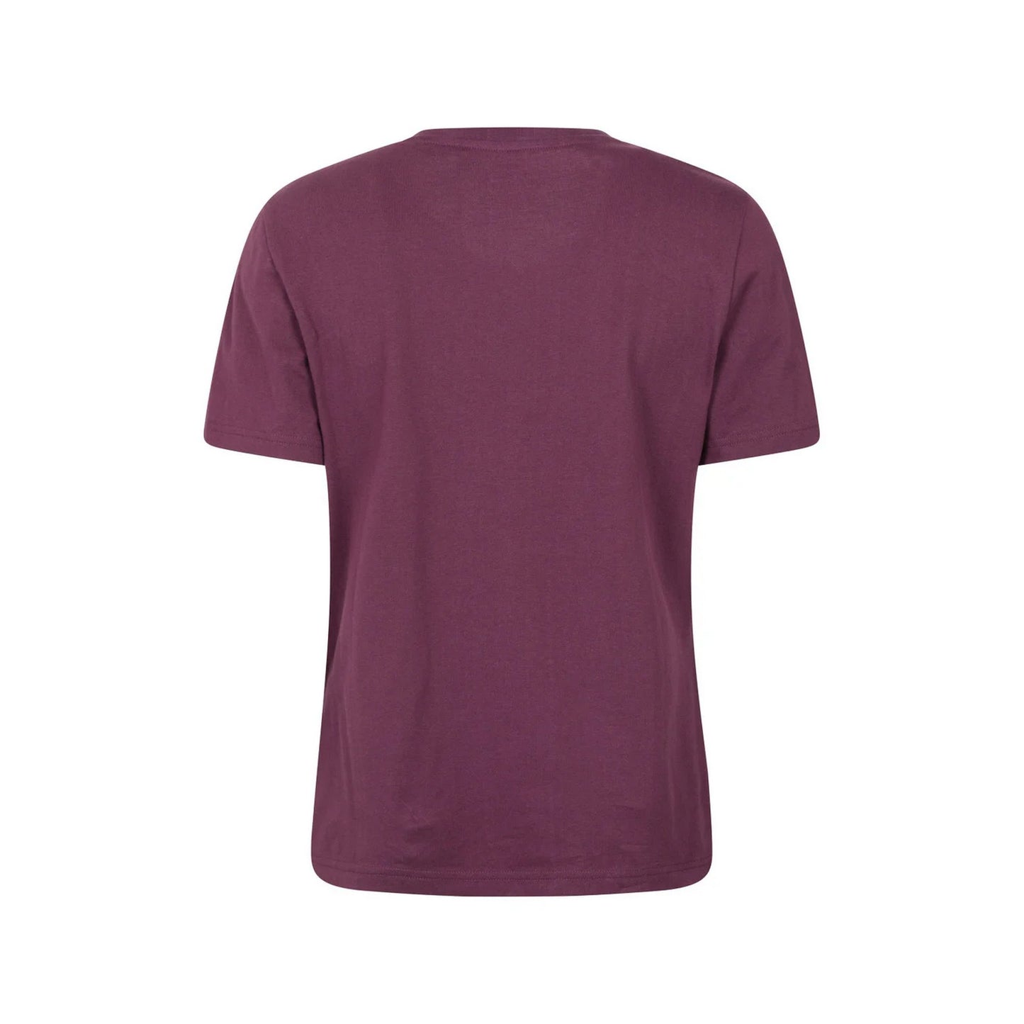 Burgundy - Back - Mountain Warehouse Womens-Ladies Winding Trek Printed T-Shirt